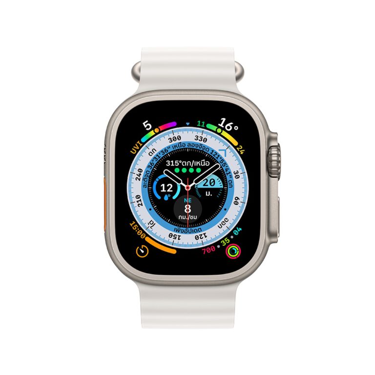 Apple Watch Ultra GPS + Cellular 49mm Titanium Case with Ocean Band รุ่นล่าสุด