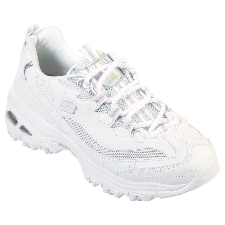 D'lites Sport Shoes รุ่น 66666200-WHT Air-Cooled Memory Foam, รองเท้า skechers ผู้หญิง รุ่นไหนดี