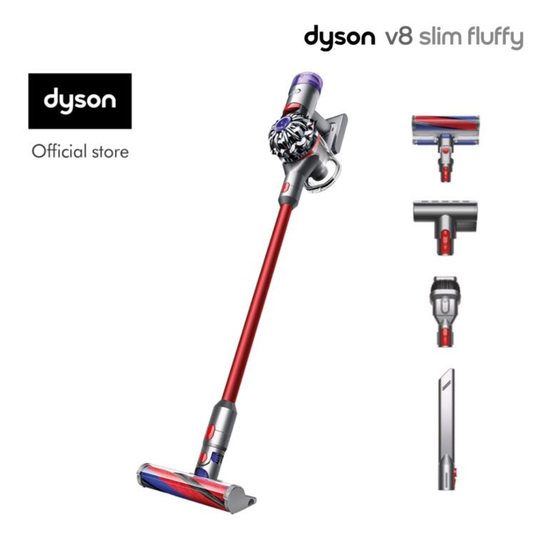 Dyson V8 Slim ™️ Fluffy Cordless Vacuum Cleaner เครื่องดูดฝุ่น ไร้สาย รุ่นล่าสุด