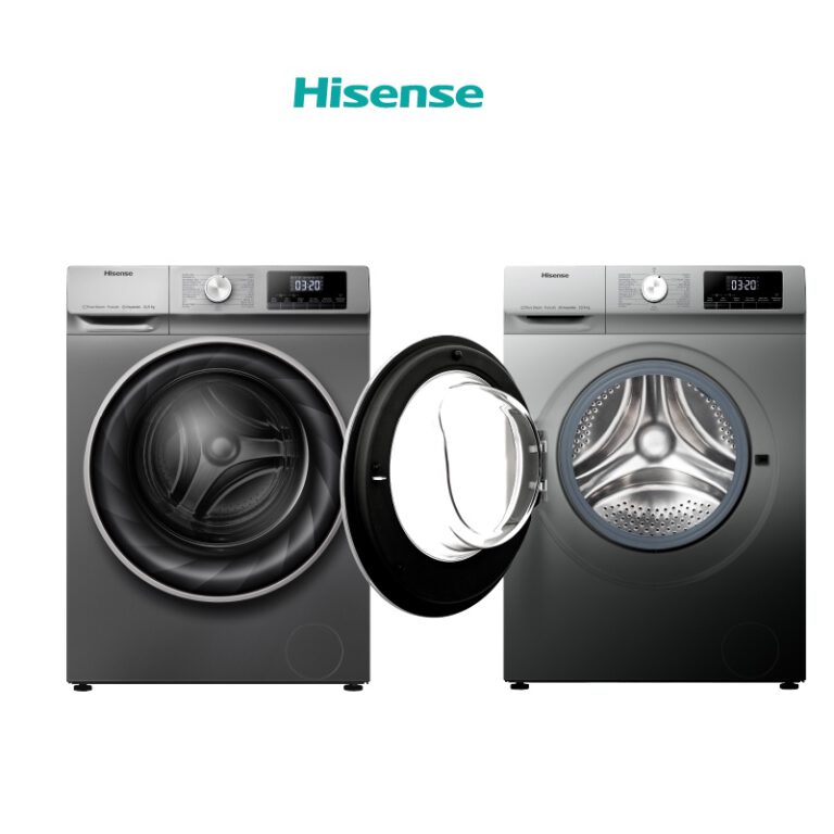 Hisense เครื่องซักผ้าฝาหน้า สีเทา รุ่น WDQY1014EVJMT รุ่นไหนดี