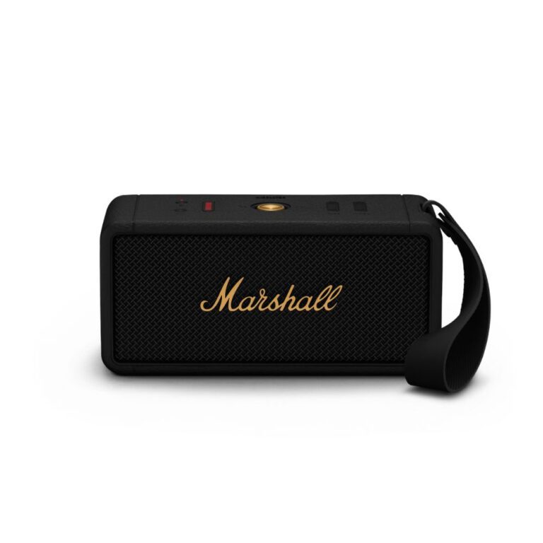 ลําโพง MARSHALL MIDDLETON BLACK AND BRASS รุ่นล่าสุด